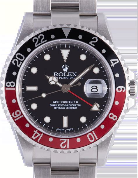 pre owned rolex gmt 16710|rolex 16710 coke for sale.